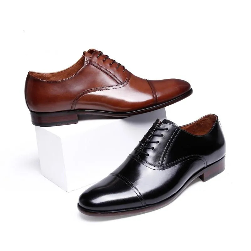 Classic Genuine Leather Oxford Shoes