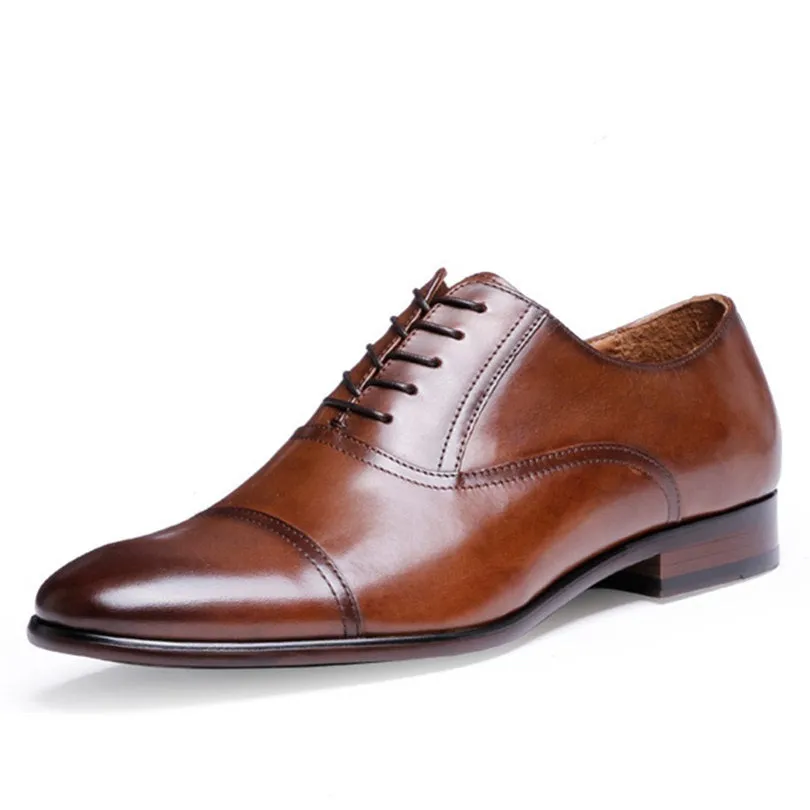 Classic Genuine Leather Oxford Shoes